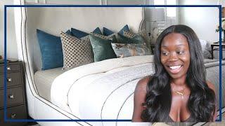 HOW TO MAKE YOUR BED LOOK LUXURIOUS | HOTEL FEEL| LAYERS + TIPS