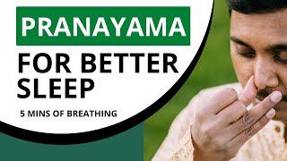 Pranayama For Better Sleep | Yoga For Sleep | Breathing for Sleeping Problems