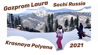 Sochi  Russia  Gazprom  Krasnaya Polyana  Ski Resort