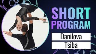 DANILOVA / TSIBA (NED) | Pairs Short Program | Grand Prix NHK Trophy 2023 | #GPFigure