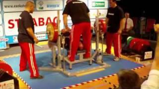 Wim Wamsteeker 5th @ IPF World Powerlifting Masters 2010, +125kg Masters I