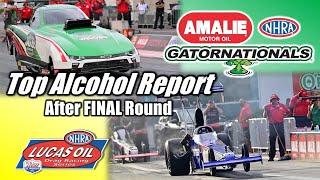 NHRA Gatornationals Top Alcohol Report 2024 | FINALS | Gainesville Raceway | Drag Racing