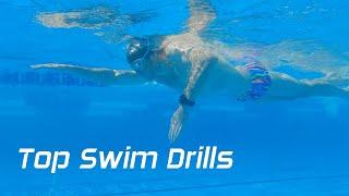 Top swim Drills that helped me get faster.