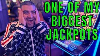 One Of MY BIGGEST JACKPOTS On Slot Machine - Las Vegas GIANT JACKPOTS