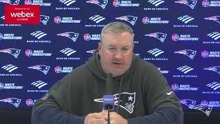 Alex Van Pelt: "Drake Continues to Develop." | Patriots Press Conference