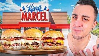 I'm testing KING MARCEL, the French burger!