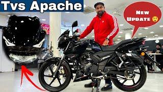 2025 New Tvs Apache RTR 160 2V Detailed Review Big Update  | Mileage Top Speed Colour Detail Review