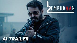 L2E: EMPURAAN - AI Trailer | Mohanlal | Prithviraj Sukumaran | Murali Gopy