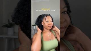 Three Easy Natural Hairstyles Ideas! #naturalhairstyles #protectivestyles #naturalhair