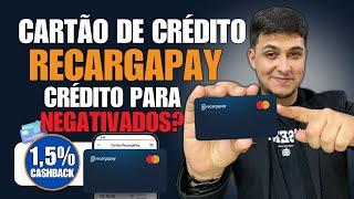 CARTÃO DE CRÉDITO RECARGAPAY APROVANDO NEGATIVADO NA HORA! VEJA COMO SOLICITAR O SEU PASSO A PASSO