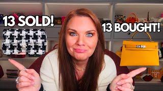 ALL THE BAGS I HAVE BOUGHT & SOLD IN 2024 (it's a lot!)