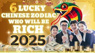 6 Luckiest Chinese Zodiac Signs That Will Be Rich In 2025 | Ziggy Natural