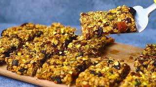 HEALTHY granola bars! HEALTHY DESSERT WITHOUT SUGAR! Proper nutrition! Subtitles