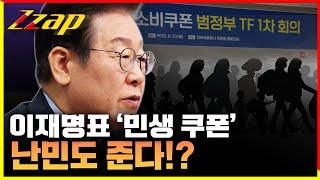 [빠른뉴스 쨉] 이재명표 '민생 쿠폰' 난민도 준다?!