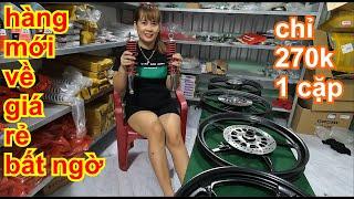 báo giá mâm zin honda yamaha hàng tháo xe mới,phuộc tải đồ giá rẻ cho anh em