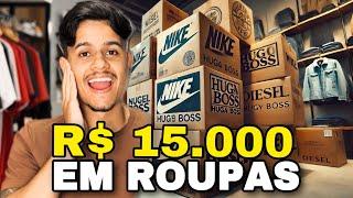 Comprei 15 mil reais em roupas para minha loja | #lojaderoupas #lojavirtual #comoabrirumaloja