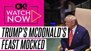 'Make America Fat Again': Donald Trump's White House Mocked for Feasting on McDonald's Ahead of Pres