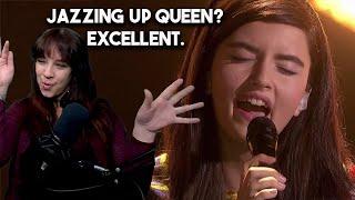 Lauren Reacts! *YES! JAZZ UP QUEEN!* Angelina Jordan-Bohemian Rhapsody-AGT