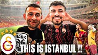 ICARDI YUNANLARI YIKTI STADYUM COŞTU AGRESİF TRİBÜN | Galatasaray 3-1 PAOK Stad Vlog