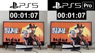 Red Dead Redemption 2 - PS5 Pro vs PS5