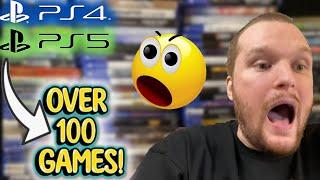 PS4/PS5 Summer 2022 Video Game Collection! (OVER 100 GAMES!)