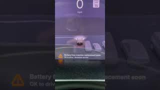 Battery Fuse Requires Replacement Soon | Schedule TESLA Service