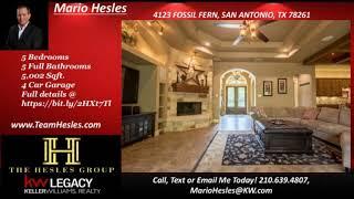 Fossil Ridge Subdivision Homes for Sale 4 Bedroom, Best Realtors-San Antonio-Mario Hesles