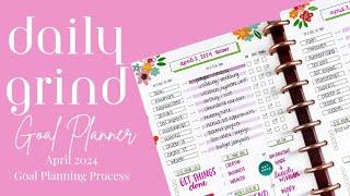 How I Use The Daily Grind Planner For My Goal Planning In FULL DETAIL| My Planning Process