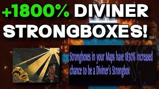 Farm CRAZY Amounts Of DIVINERS Strongboxes! - Path of Exile Phrecia Event