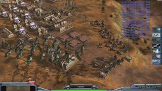 USA Air Force - Command & Conquer Generals Zero Hour - 1 vs 7 HARD Gameplay
