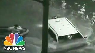 Dramatic Rescues Follow Devastating Houston Floods | NBC News