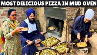 Our Best Pizza Till Date | ਪਿੰਡ ਵਿੱਚ ਭੱਠੀ ਤੇ ਬਣਾਇਆ ਪੀਜ਼ਾ