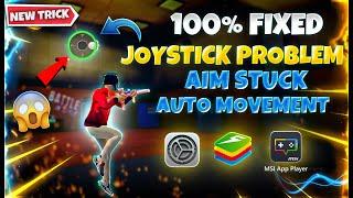 How To Fix JOYSTICK Problem in Free Fire PC | Aim Stuck free fire Bluestacks | Auto Movement Problem