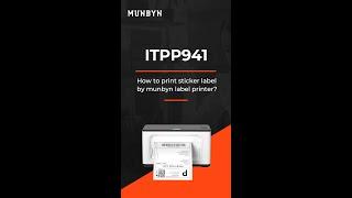 How to Print Sticker Labels on Mac and Windows with MUNBYN RealWriter 941 Label Printer