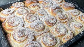 Ich habe noch nie so leckere und weiche Pudding Gebäck gegessen! Unglaublich lecker! [Untertitel]