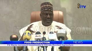 Food Production: FG Wants Increased Investments In Climate-Resilient Agriculture