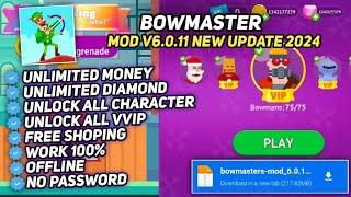 UPDATE!! Bowmasters Mod Apk Terbaru 2024 V6.0.11 - Unlock All Character & Unlimited Money Unlock VIP