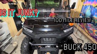 Massimo buck 450 from Lowe’s 100 mile review and top speed run