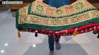 super designer maroon green saree | gharchola saree | Gujarati wedding saree design