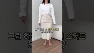 하비가 성공한 H라인 스커트 #하비