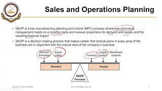 04_01_P1 Introduction to Sales and Operations Planning (S & OP)