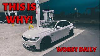 WHY YOU CAN'T DAILY DRIVE A BMW M3/M4 #BMW #F8X #M3 #M4