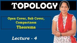 Topology | Compactness | Theorems | Open Cover | Sub Cover