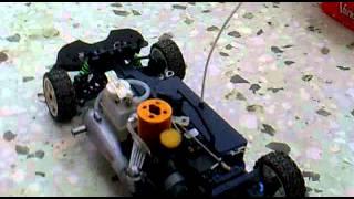 Kyosho PureTen GP Alpha 3 nitro RC car - still running strong after 3 years of sleep