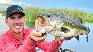 One of the BEST fishing TRIPS of my LIFE!!! Bass Catch Clean & Cook (TOP WATER EXPLOSIONS)