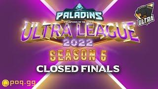 $500 PALADINS TOURNAMENT FINALS | ULTRA LEAGUE SEASON 5!