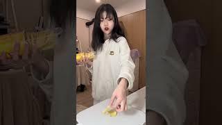 이렇게 먹으면 절대 살 안 쪄^^모든 게 0칼로리야^^개꿀팁#웃긴영상 #중국 #일상