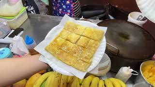 Thai Pancake - Thai Roti - Street Food in Patong, Phuket, Thailand