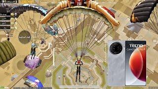 احتلال روندو بأول جيم- Tecno Camon 30 Pro - PUBG New Updatet First Gameplay Rondo Map Conquest BGMI