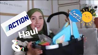 ACTION HAUL Juli 2024 | Familien Urlaub Einkauf, Pool, Meer   und Autofahrt.. | Hijabflowers